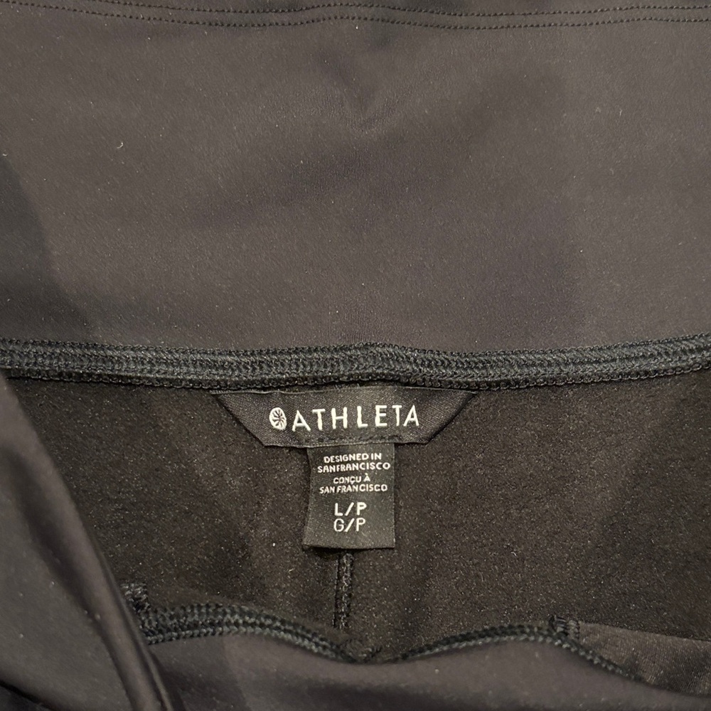 Athleta Black Activewear Pants - Picture 2 of 3